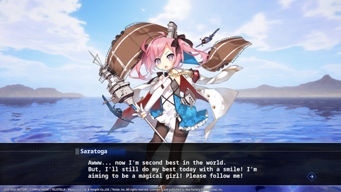 Azur Lane: Crosswave - Saratoga