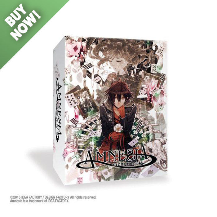 Amnesia Memories Limited Edition Iffys Europe Online Store