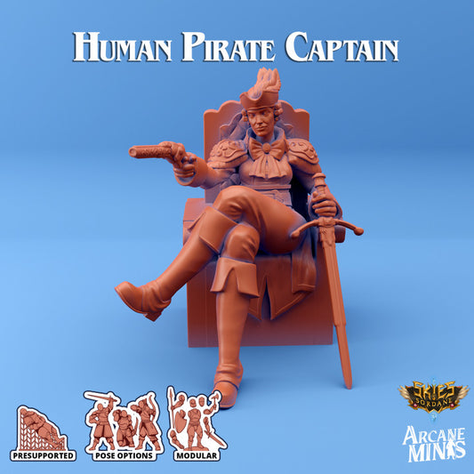 3D Printable Kizaru Coach Captain by Arcane Minis