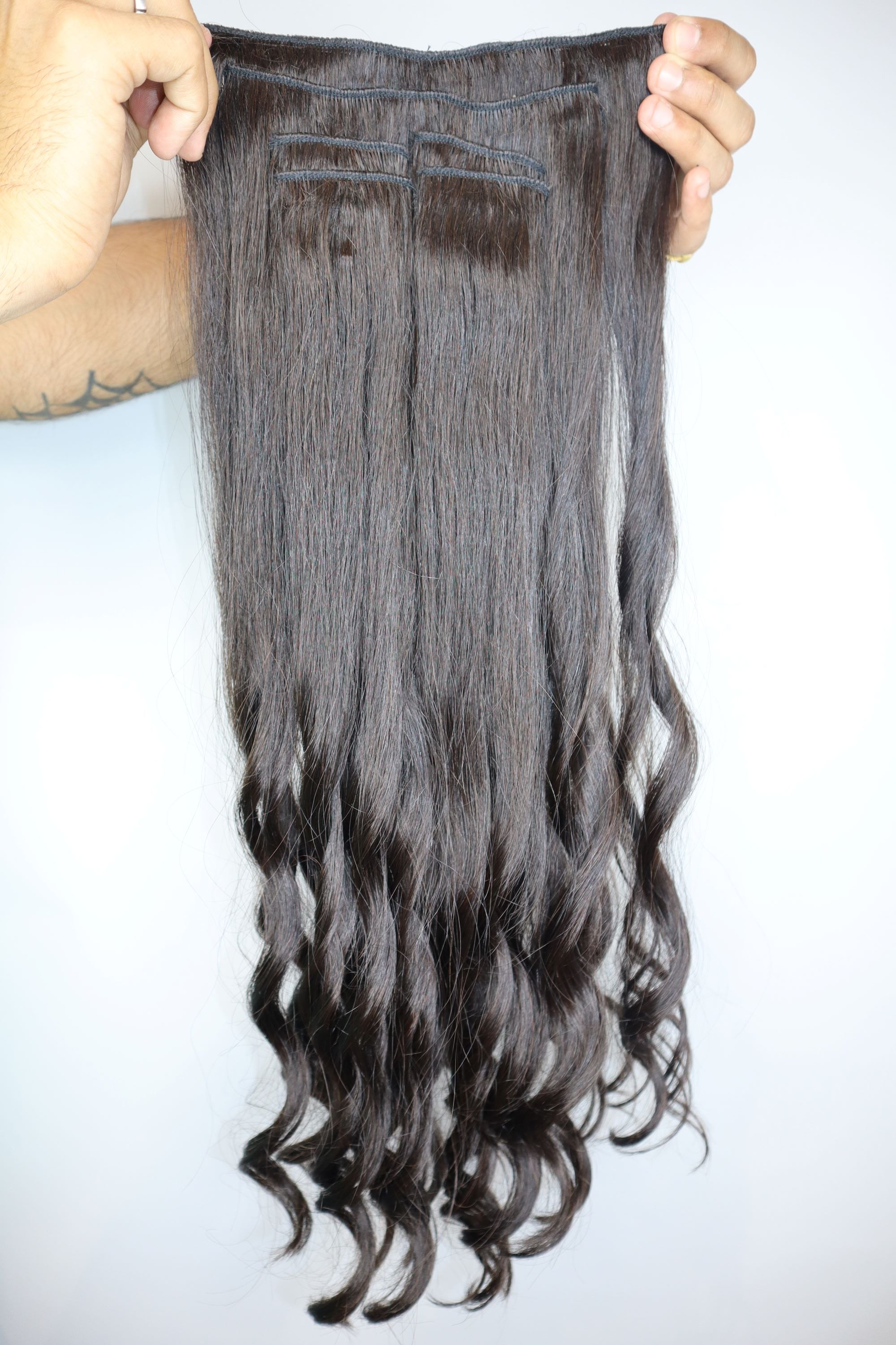 Clip  On Hair Extensions In Mumbai  Get Instant Length  Volume in  Minutes  YouTube
