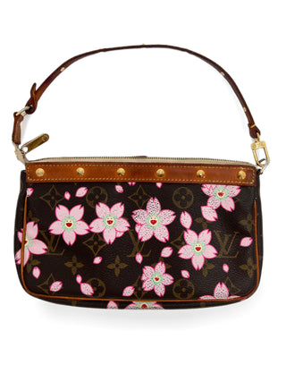 Louis Vuitton x Takashi Murakami Monogram Cherry Blossom Pochette – The  Style Lister