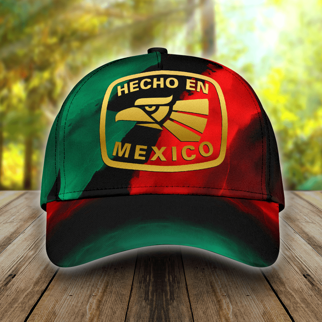 Trendy Apparel Shop Hecho en Mexico Eagle Baseball Cap