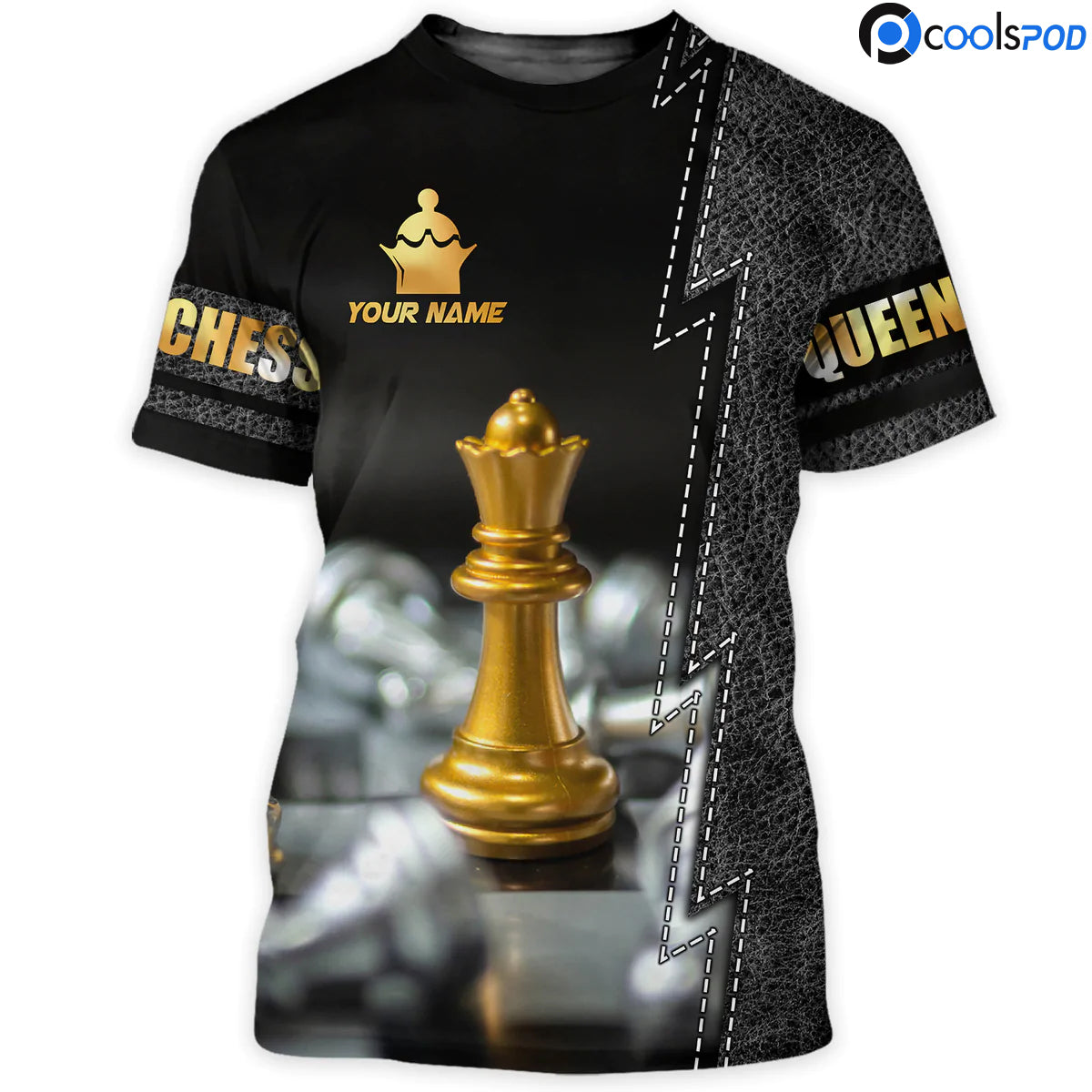 Chess Player T-Shirt Personalized Name 3D Polo Shirt I Never Walks Bac