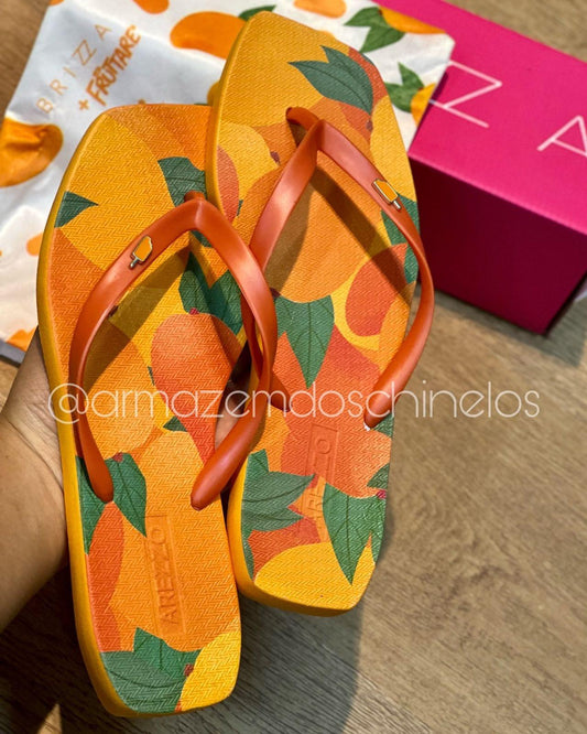 Sandalia Havaianas Slim Tropical Salmao - Cross Sports