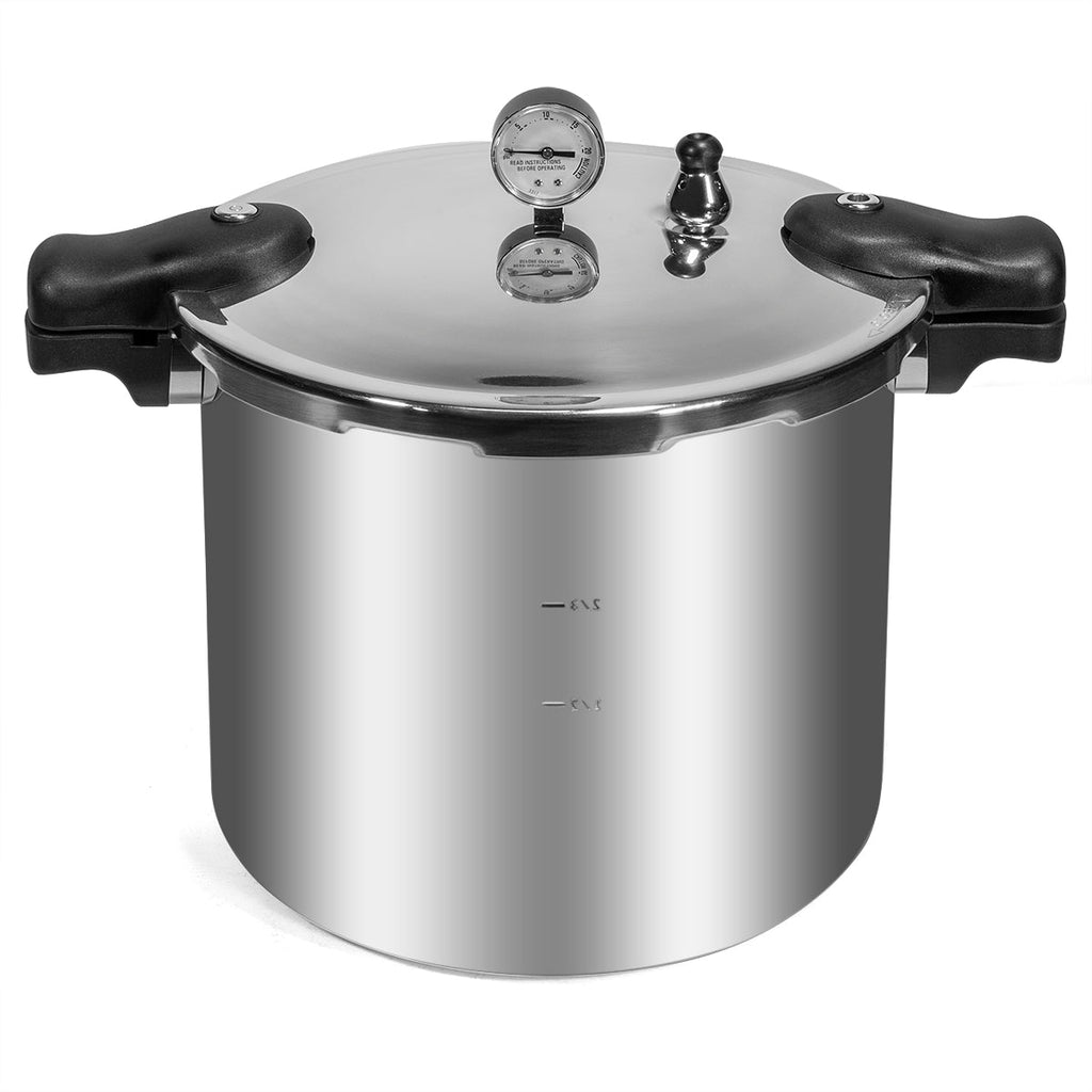 Barton 8Qt Pressure Canner Release Valve Aluminum Canning Pot Cooker Pot  Stove Top Instant Fast Cooking Pot