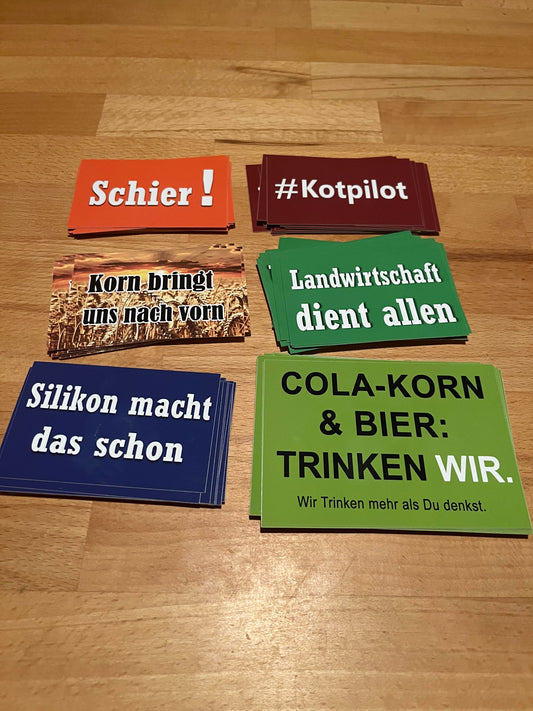 Sticker Test Paket Landwirtschaft – Agrarsticker