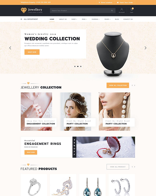 Jewellery WordPress Theme