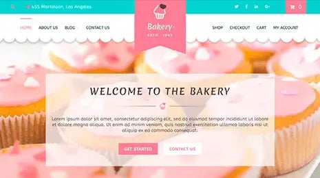 bakery wordpress theme icon