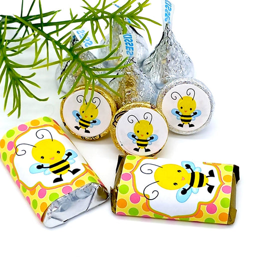 Little Bee Digital Download Favor Sticker Labels Baby Shower Birthday –