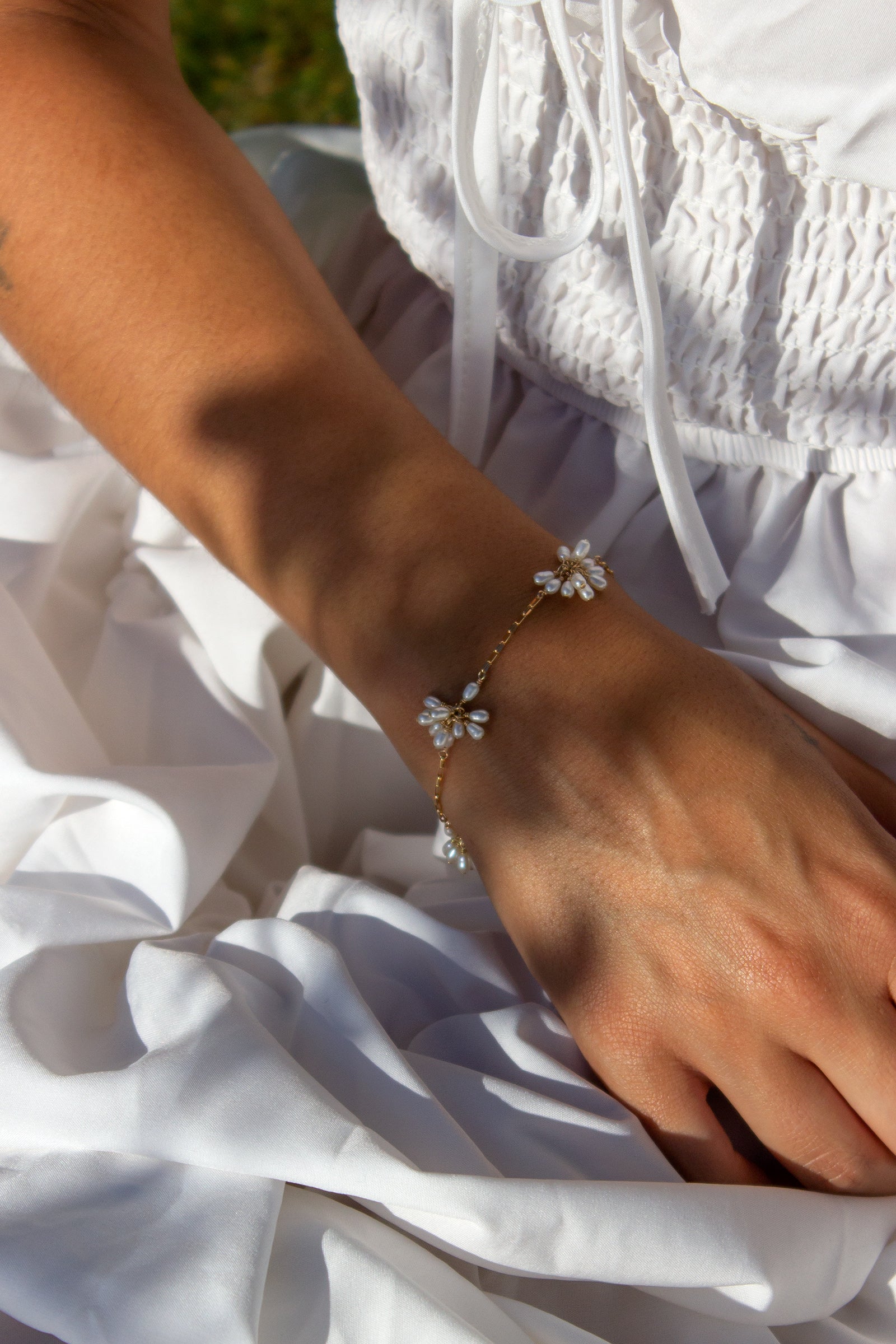 Triple Fleurette Bracelet