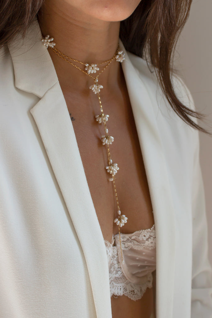Fleurette Wrap Necklace