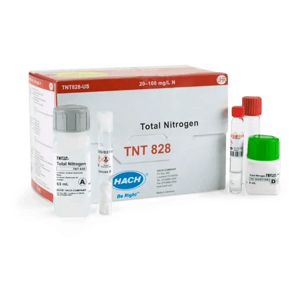 SUMINISTROS VIALES PARA NITRÓGENO TOTAL TNTPLUS RANGO ALTO HACH TNT828 - Mercalab