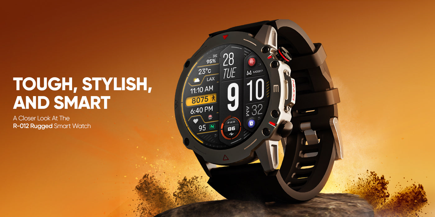 Tough, Stylish, and Smart A Closer Look at the R-012 Rugged Smart Watch