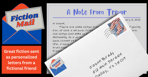 Fiction Mail is a retro experience that lets you get physical letters in the mail.