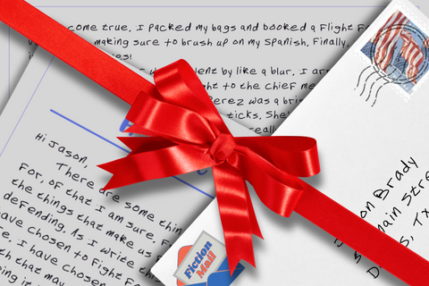 Fiction Mail - great fiction sent as personalized letters through the mail