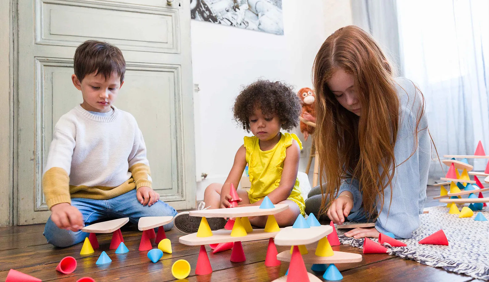 jouet collaboratif pour enfants