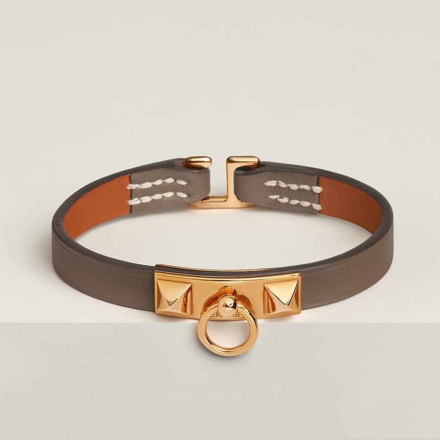 Hermes Rivale Mini bracelet Étoupe – Perrine Porter