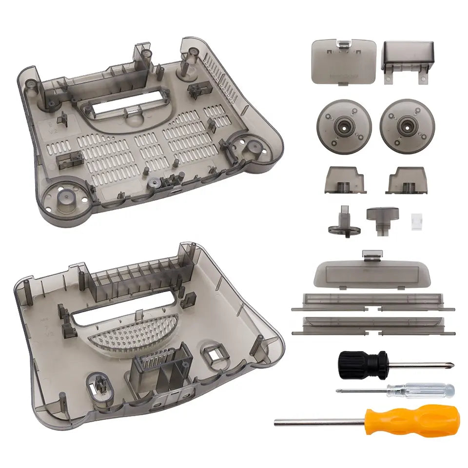 Nintendo 64 - Smoke Grey Replacement Console Shell