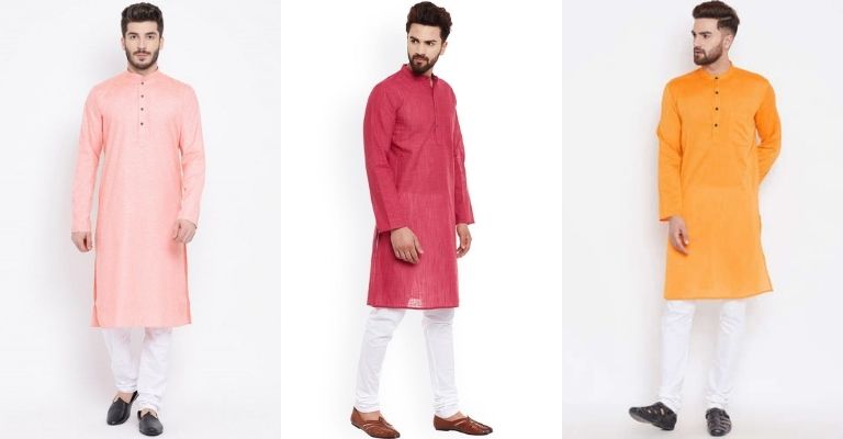 Kurta with Bright Colors