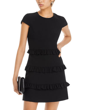 Eliza J Tiered Ruffled Dress - DGFOutlet