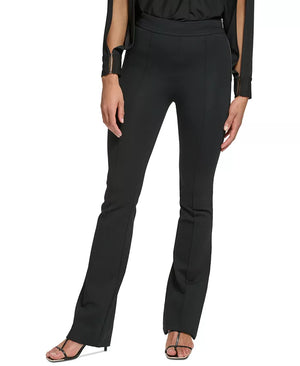 DKNY Petite Side-Zipper Bootcut Pants - DGFOutlet