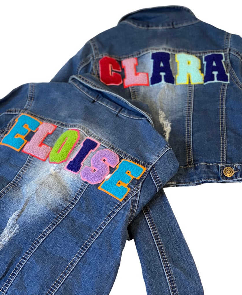 Sojara Kid's Custom Denim Jacket – Designs That Donate