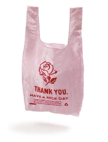 Open Editions Reusable Pink Rose Thank You Tote – Designs That Donate