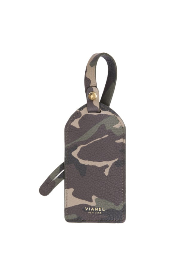 camo luggage tags