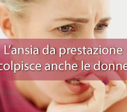 ansia da prestazione colpisce anche le donne