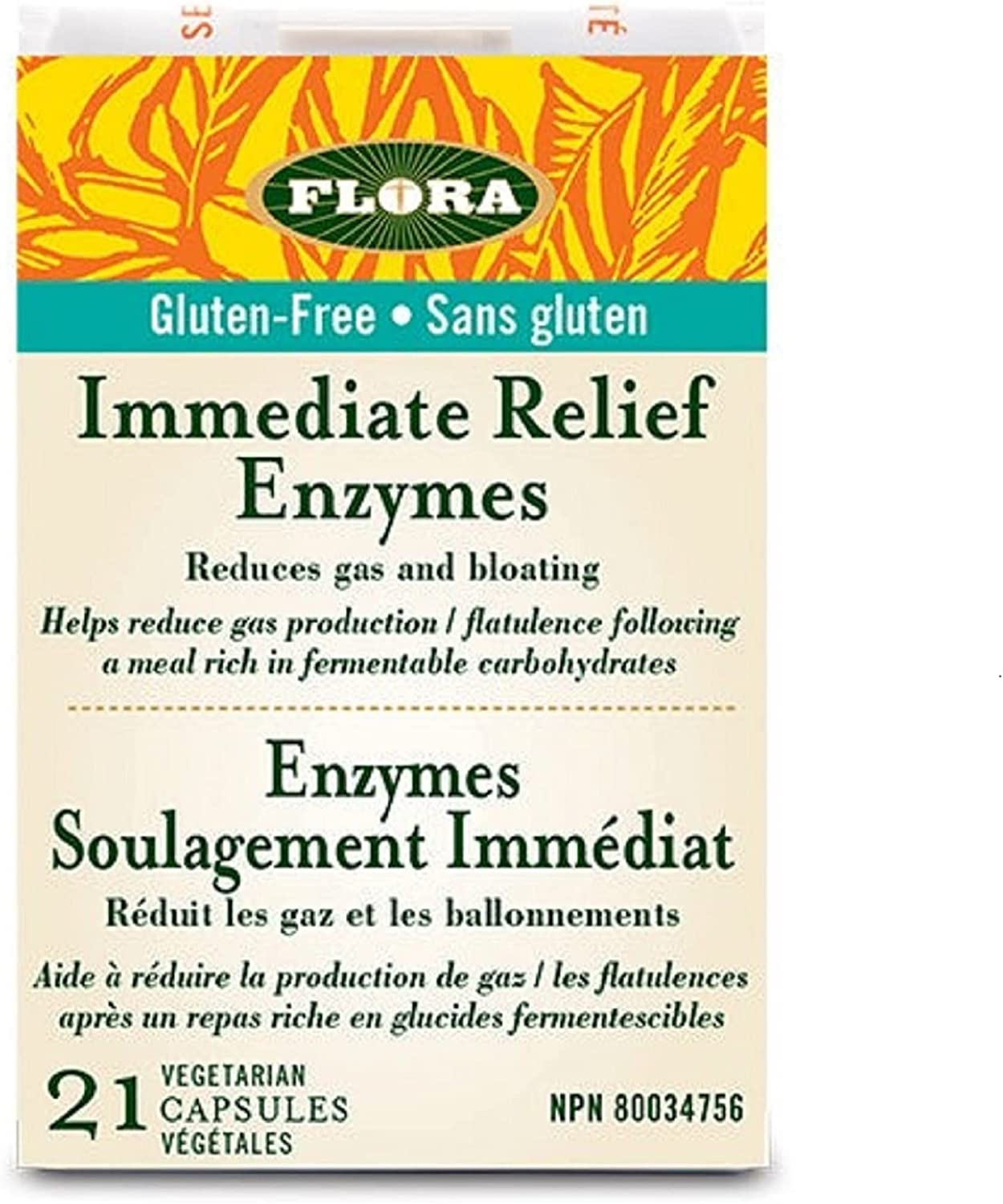 FLORA IMMEDIATE RELIEF ENZYME 21caps 061998013656 at – Finlandia