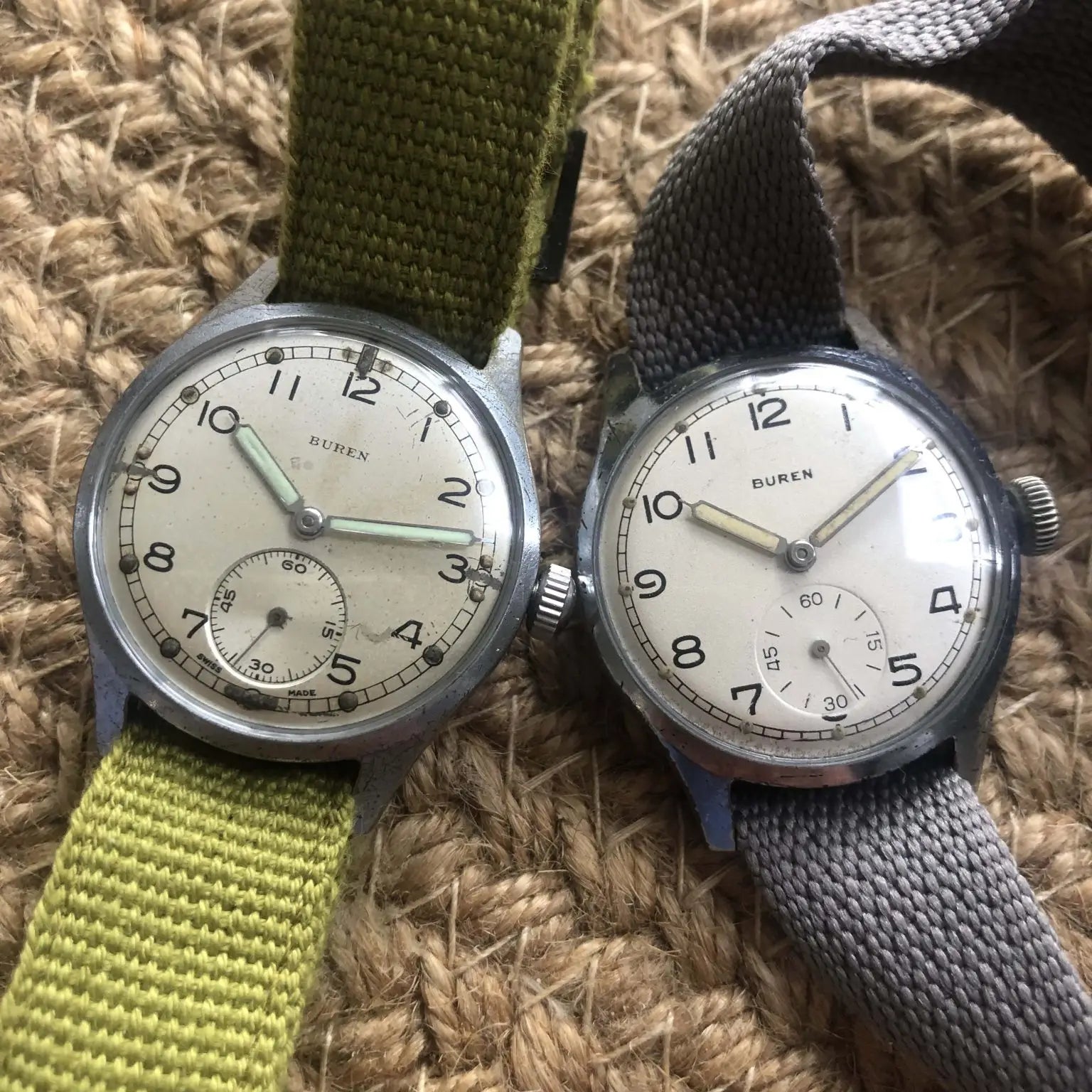 THE ATP WATCH ON AN A.F.0210. STRAP. af0210strap