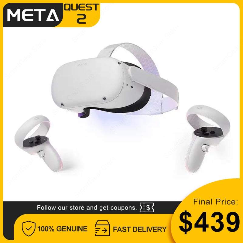 Meta/Oculus Quest 2 128GB VR Glasses VR Advanced All-In-One