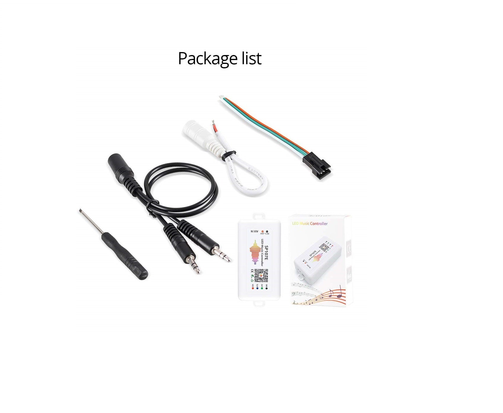 SP107E Led Music Controller BE Components