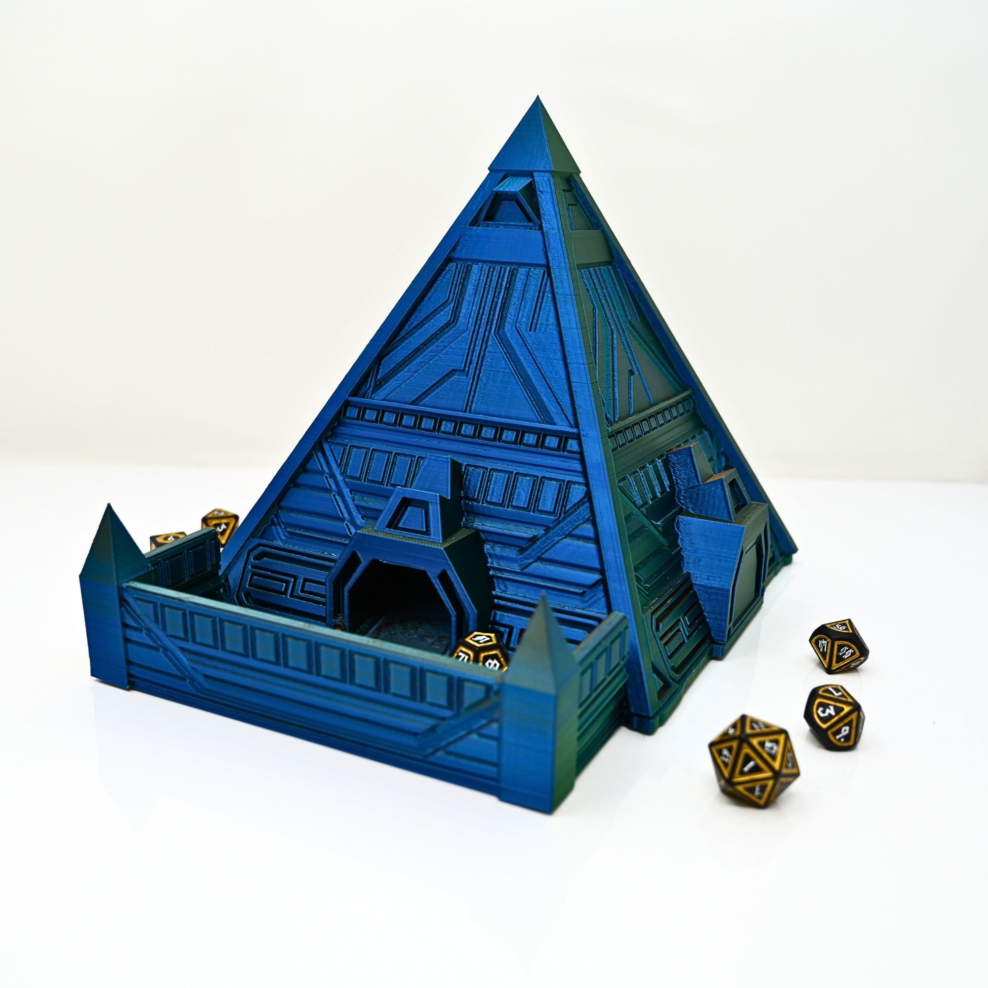 Alien Pyramid Dice Tower