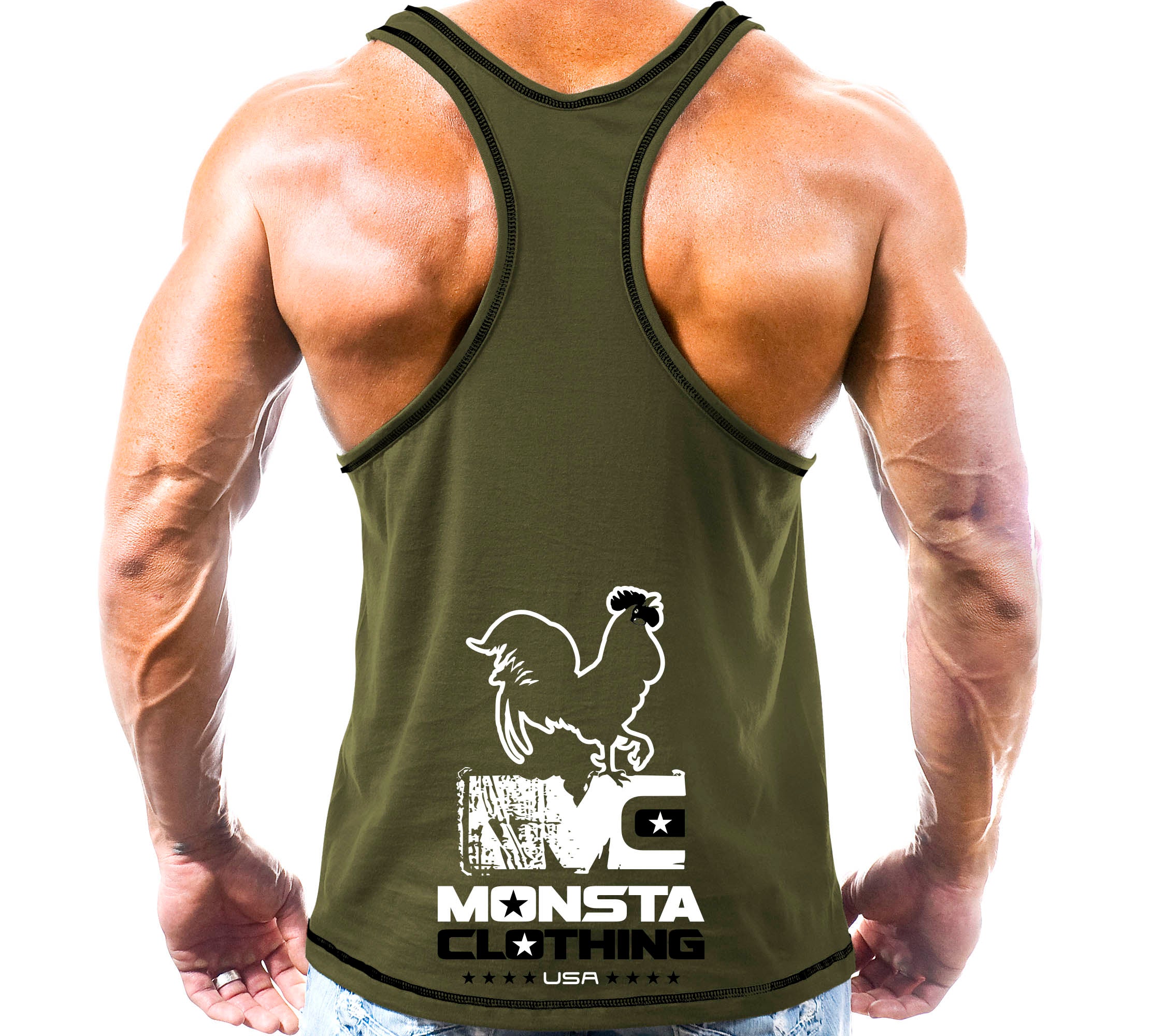 Cock Diesel-206: WT-BK – Monsta Clothing