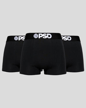 Solids 3 Pack - Black - PSD VIP