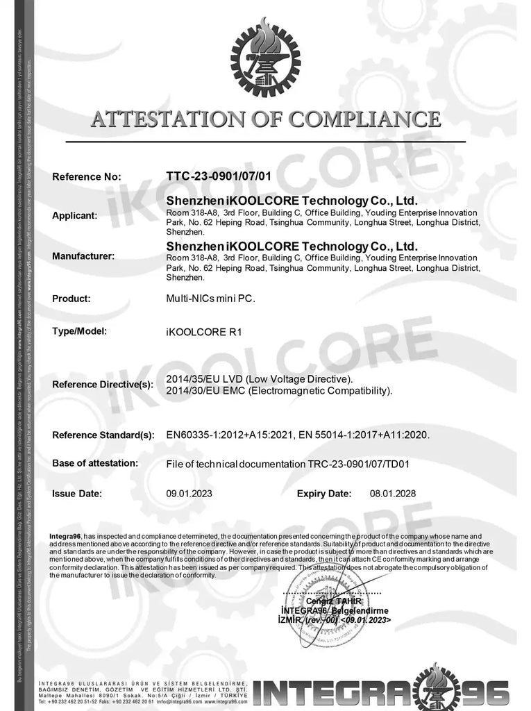 EC-Certificate