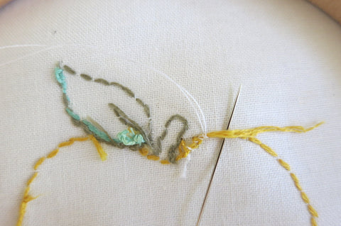 Getting rid of knotted thread