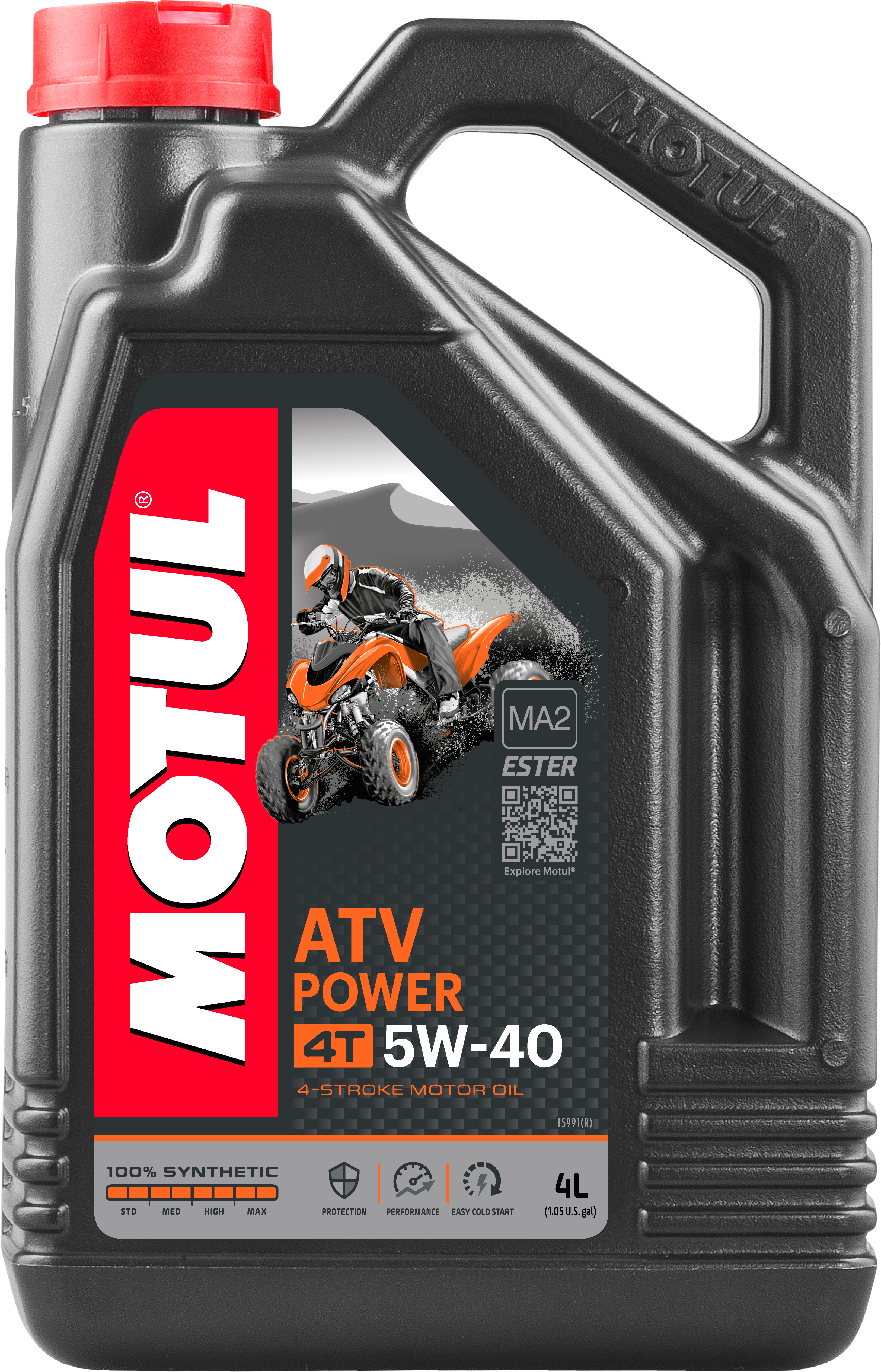 Motul ATV Power 5W-40, 4 liter
