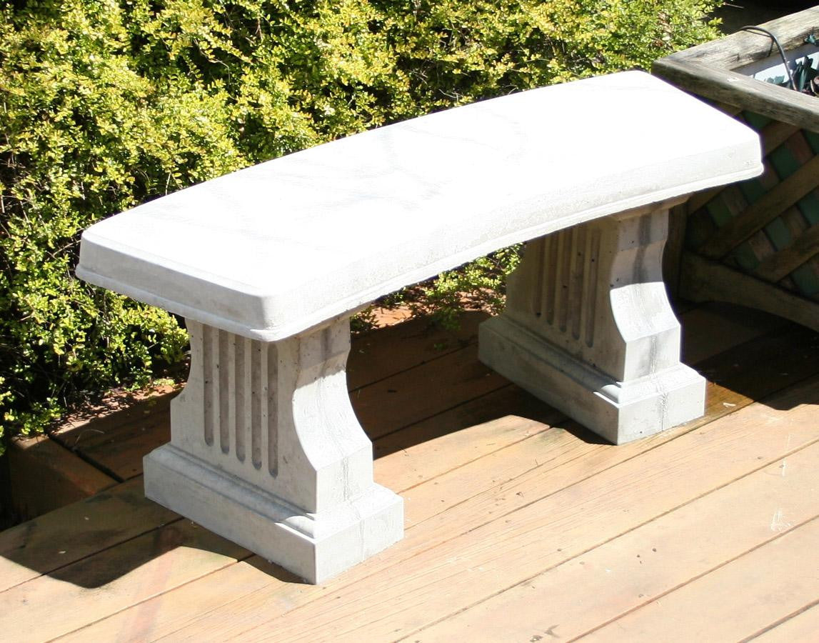 Concrete Bench Leg Mold- Reusable Bench Mold Collection - History Stones