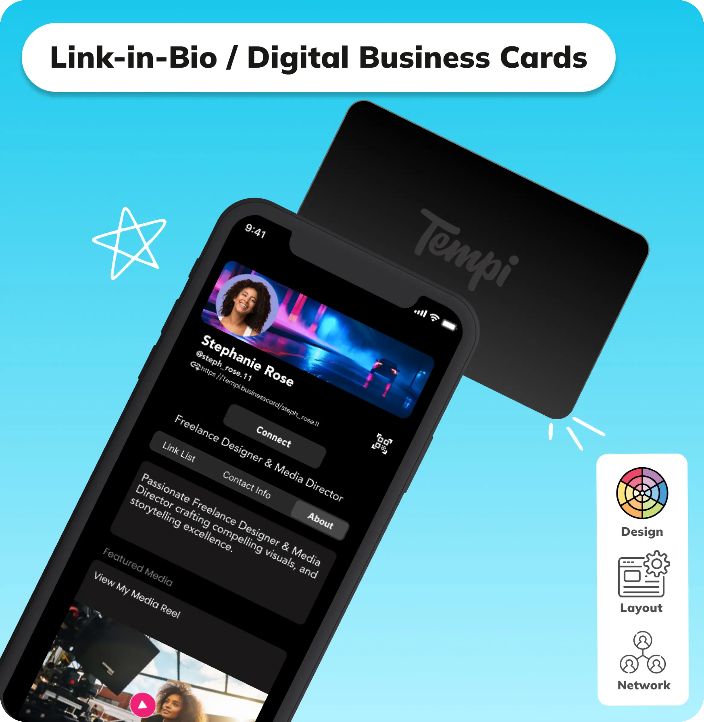 Link-in-Bio / Digital Business Cards