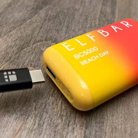 ELF bar 5000 and charger 