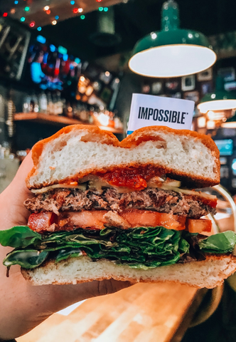 Vegetaryn and Impossible Burger from Beelman's