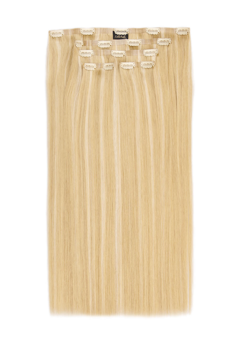 Luxury Gold 18" 5 Piece Human Hair Extensions  - Golden Blonde