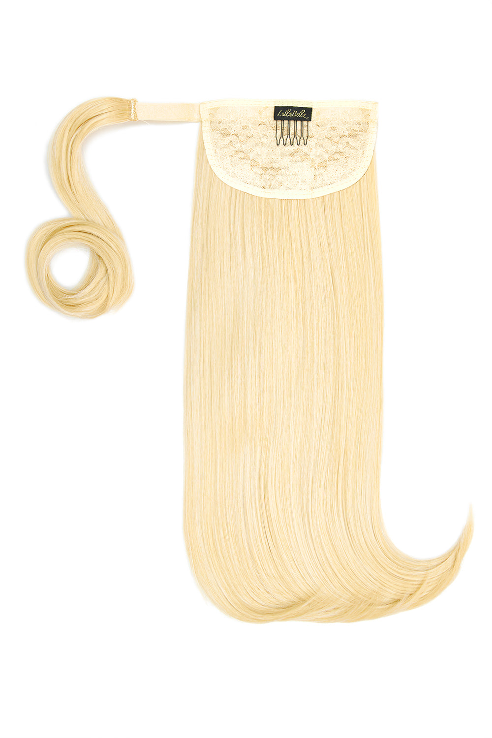 Mini Grande 18’’ 90s Bounce Wraparound Pony - Pure Blonde Festival Hair Inspiration