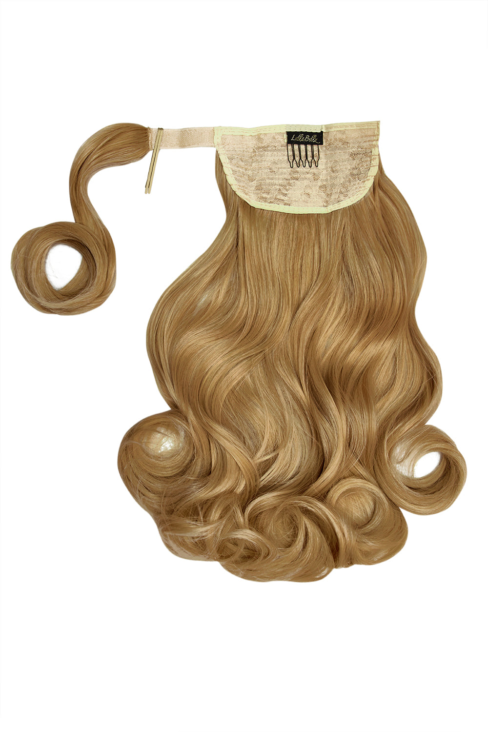 Mini Grande 18" 90s Curl Wraparound Pony - Harvest Blonde