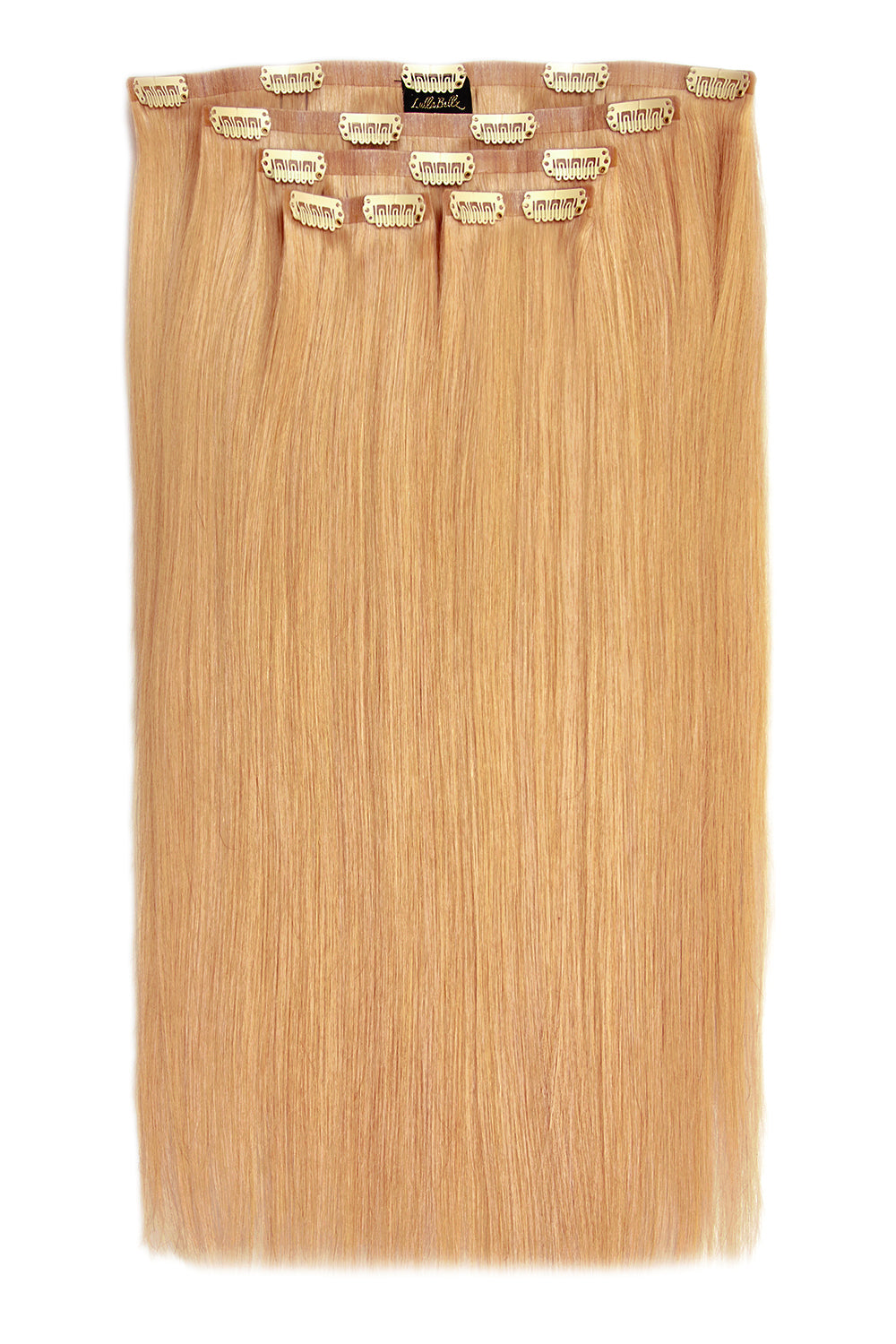 Luxury Gold 20" 5 Piece Human Hair Extensions  - Caramel Blonde