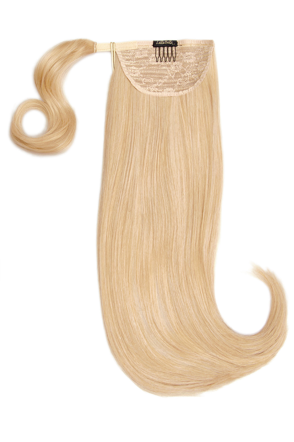 Luxury 22" Human Hair Pony  - Honey Blonde