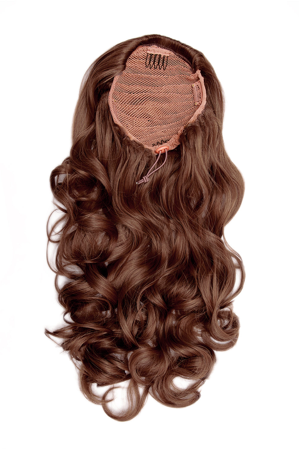 Curly Glam 22" Drawstring Ponytail - Auburn