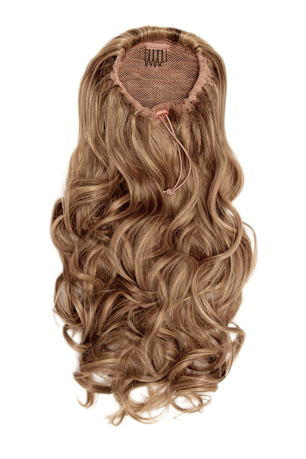 Curly Glam 22" Ponytail - Mellow Brown